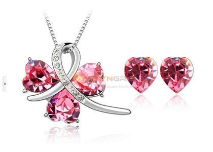 Rhodium Plated | Fashion Pendant Sets